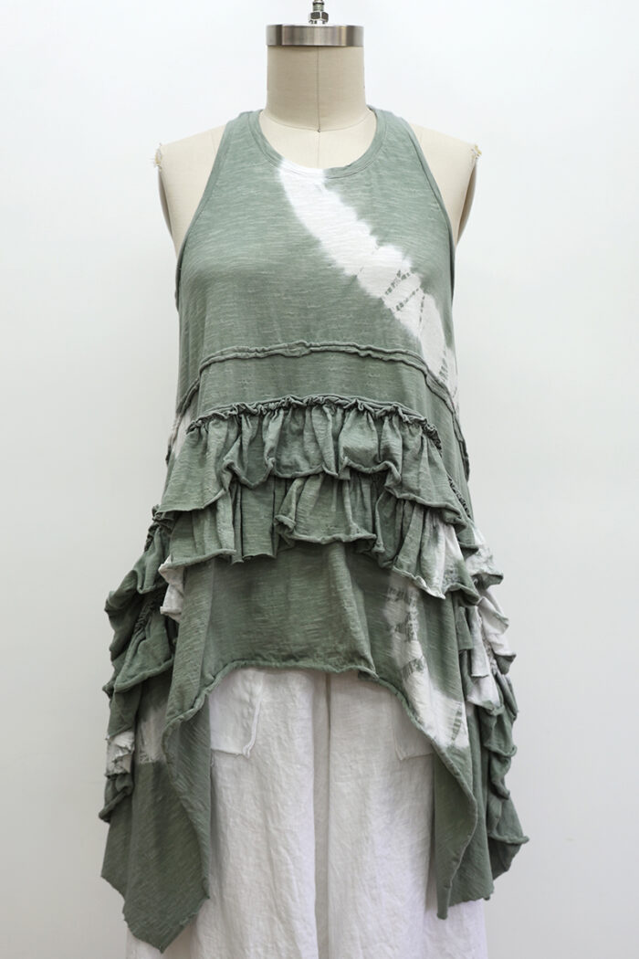 Ruffle Tank Tie Dye - Image 2