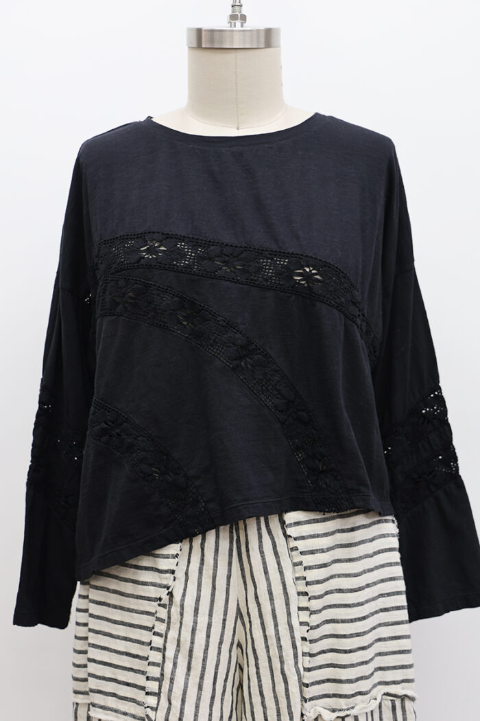 Crop Daphne T-Shirt Long Sleeve - Image 2