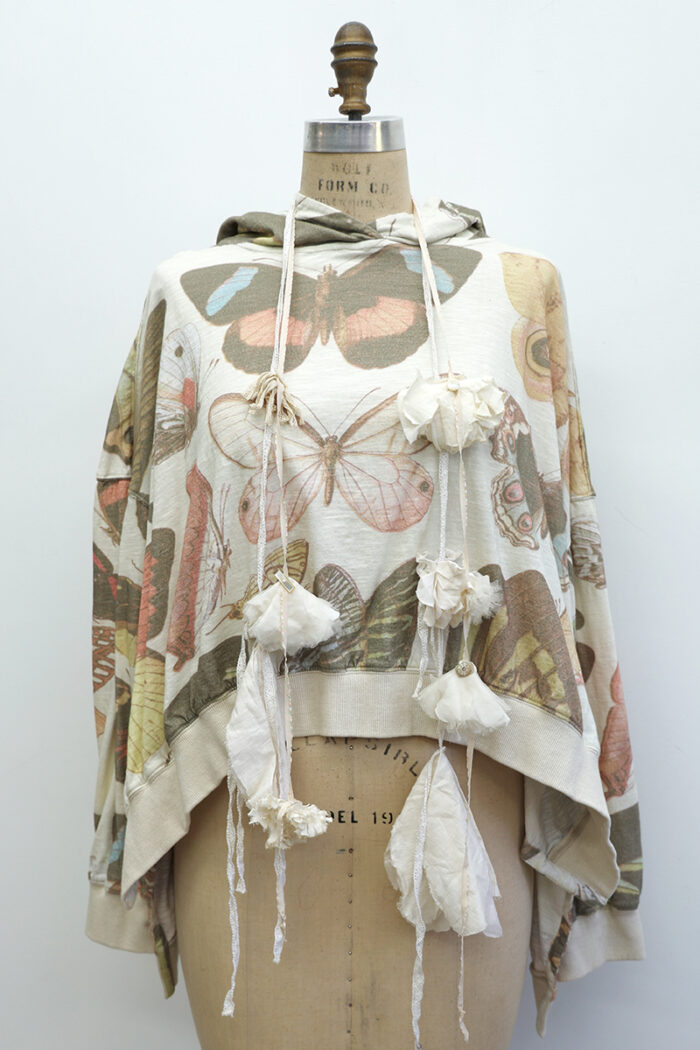 Bode Cropped Hoodie