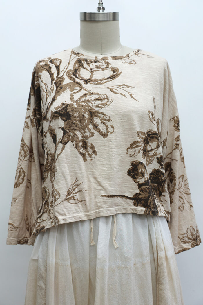 T-Shirt Crop Long Sleeve