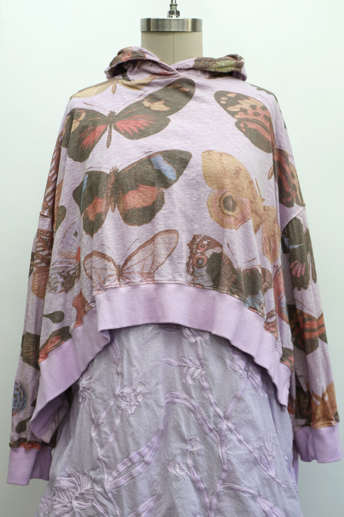 Bode Cropped Hoodie - Image 2