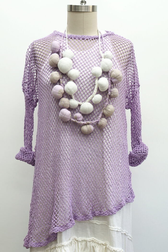 Open Weave T-Shirt Long Sleeve