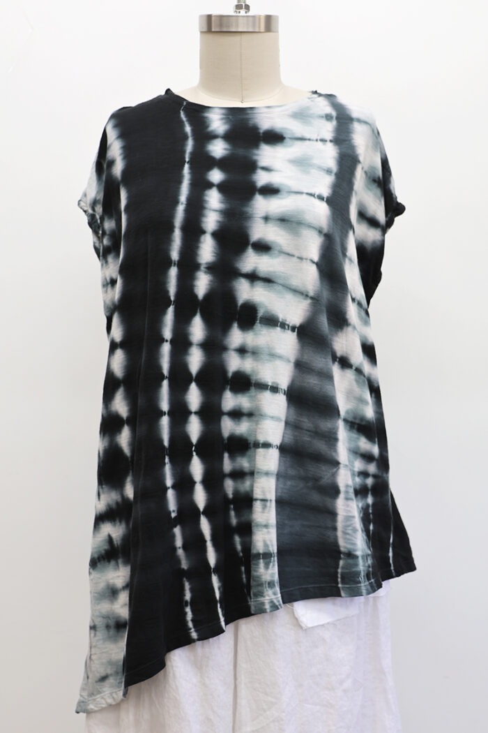 T-Shirt Cap Sleeve Tie Dye - Image 2