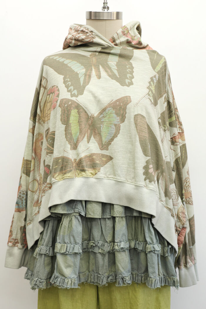 Bode Cropped Hoodie - Image 2