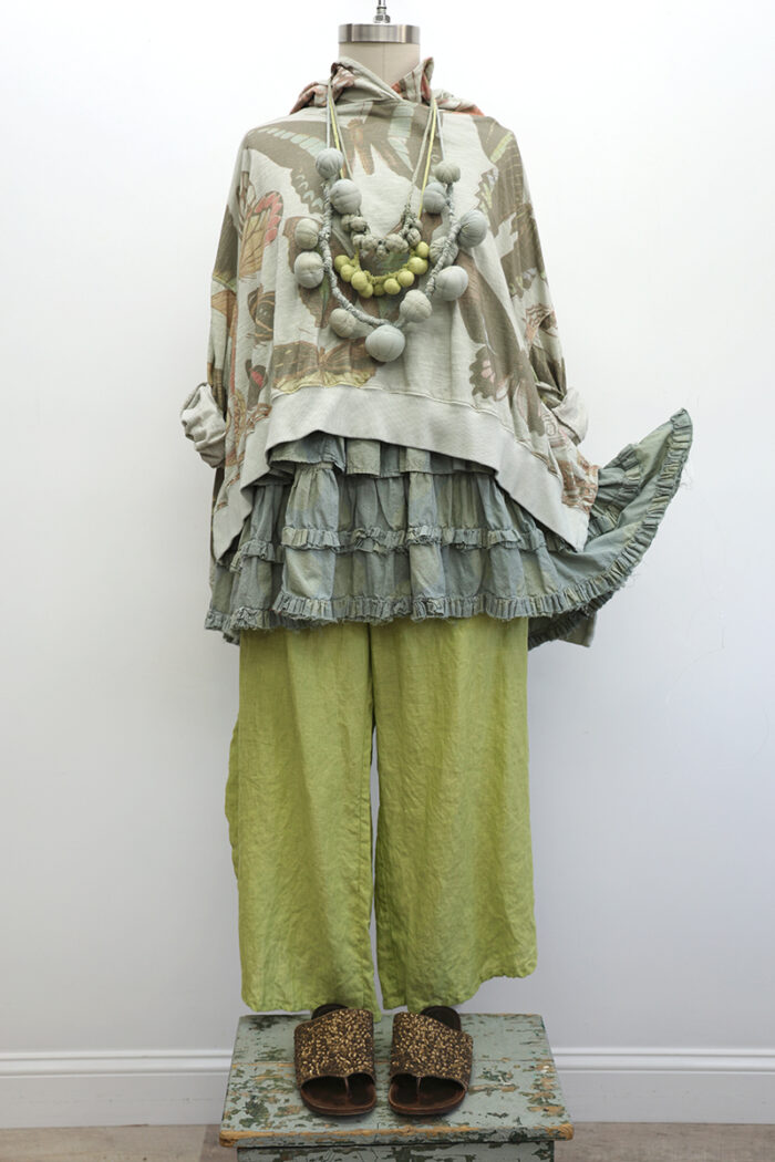 Bode Cropped Hoodie - Image 3