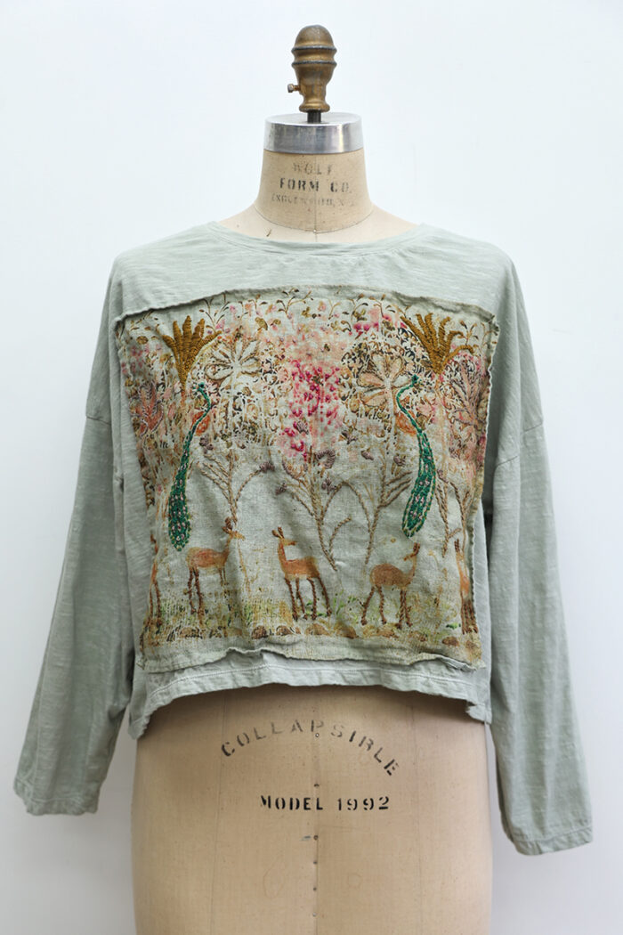 Crop Babylon T-Shirt Long Sleeve - Image 2