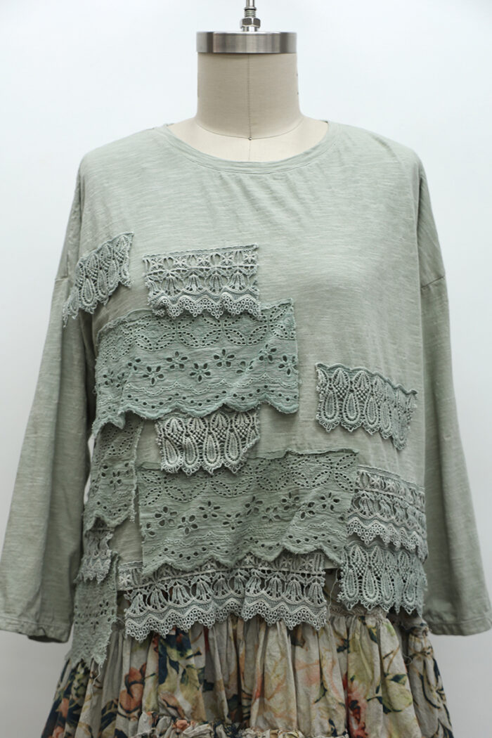 Crop Bridgerton T-Shirt Long Sleeve - Image 2