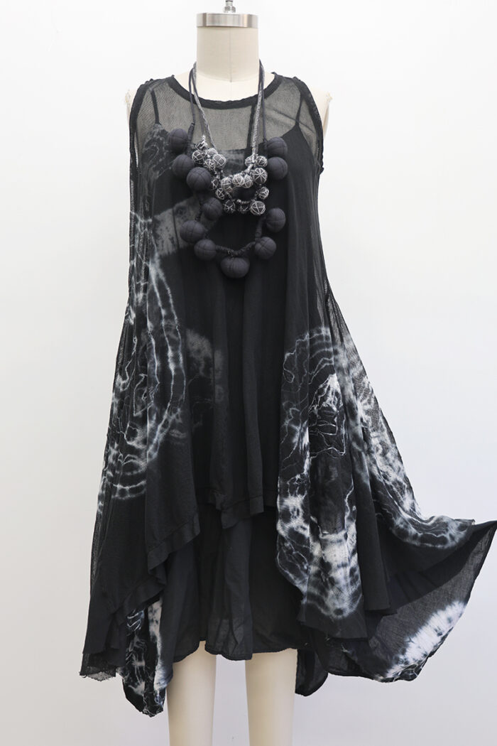 Long Ballet Slip Tie Dye