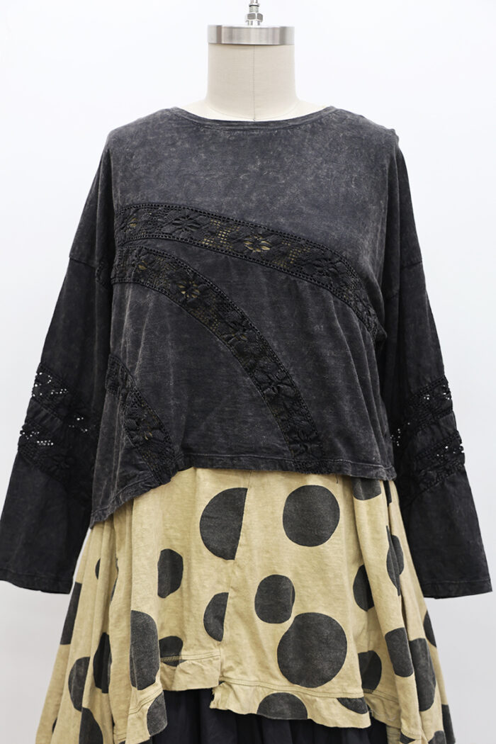 Crop Daphne T-Shirt Long Sleeve - Image 2