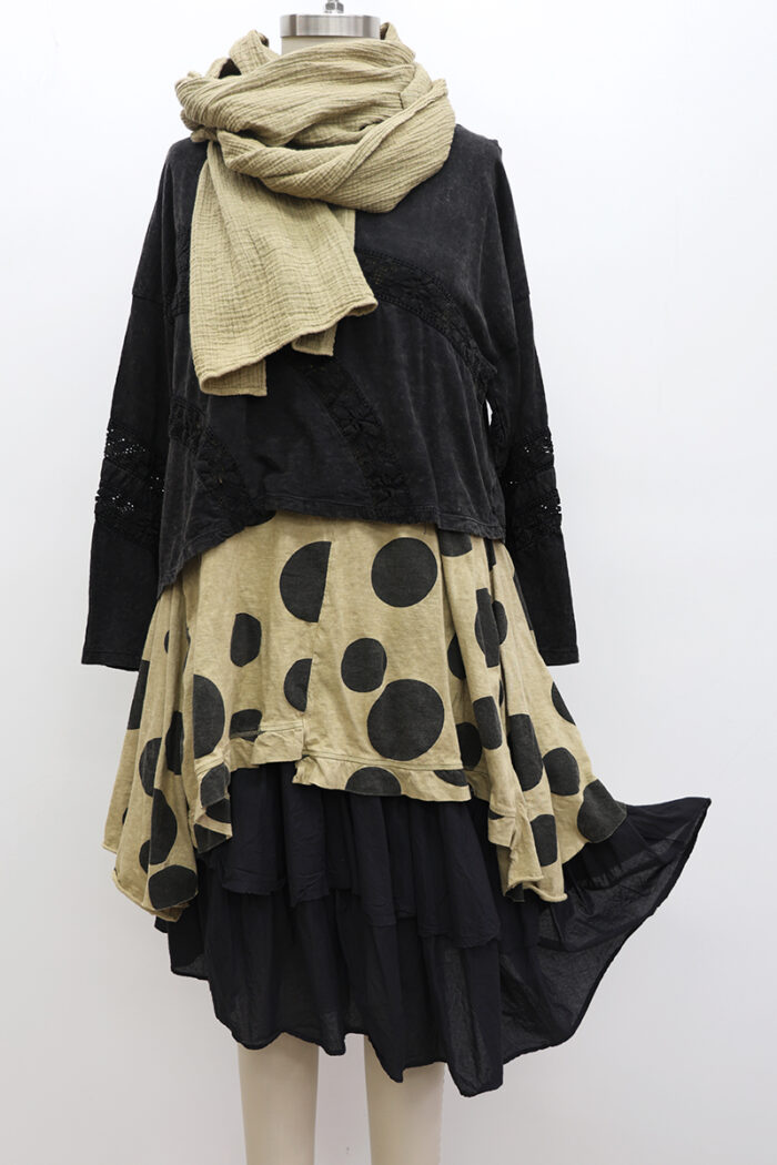 Crop Daphne T-Shirt Long Sleeve - Image 3