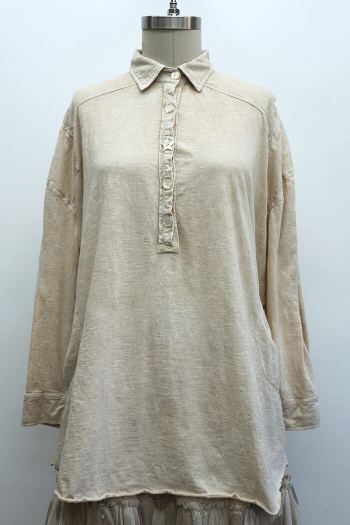Henley Shirt Long Sleeve - Image 2