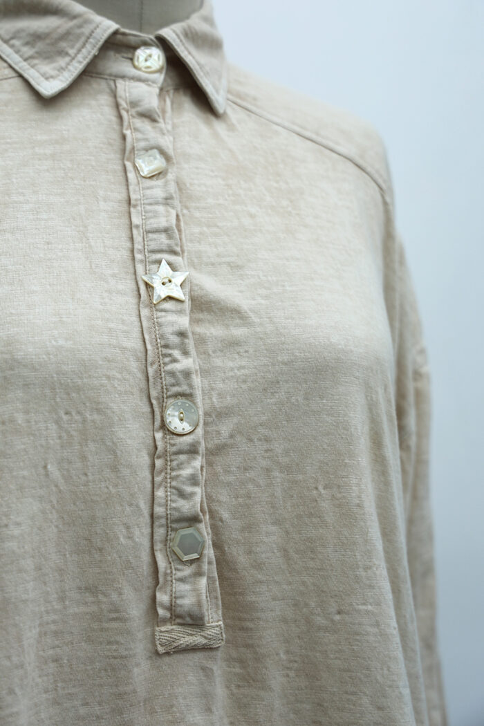 Henley Shirt Long Sleeve - Image 4