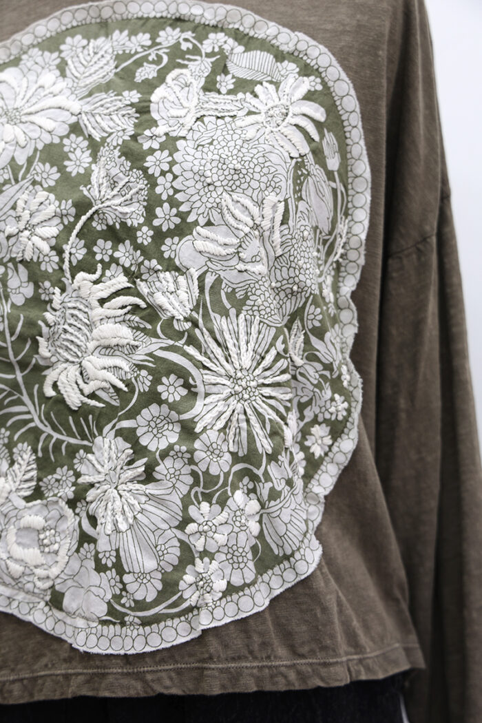 Crop Wildflower T-Shirt Long Sleeve - Image 3