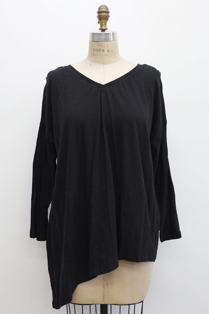 V-Neck T-Shirt Long Sleeve - Image 2