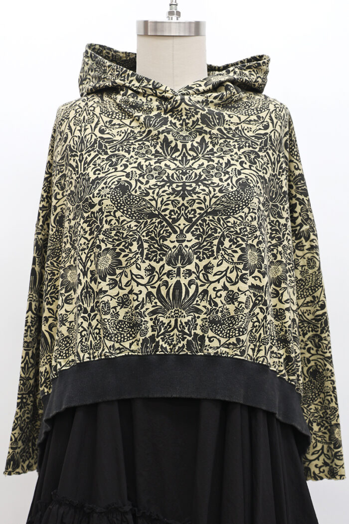 Bode Cropped Hoodie - Image 2