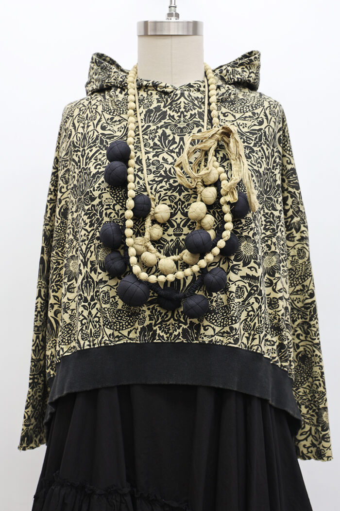 Bode Cropped Hoodie