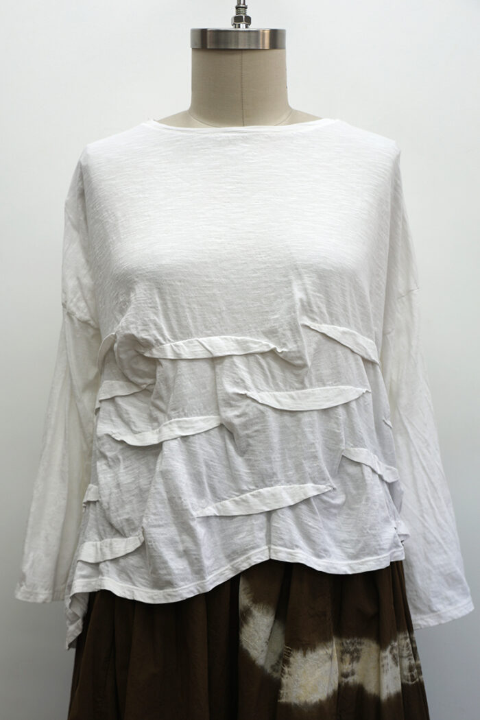 Wavey T-shirt Long Sleeve - Image 2