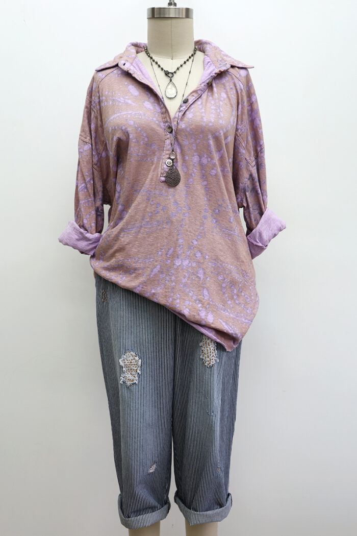 Henley Shirt Long Sleeve - Image 3