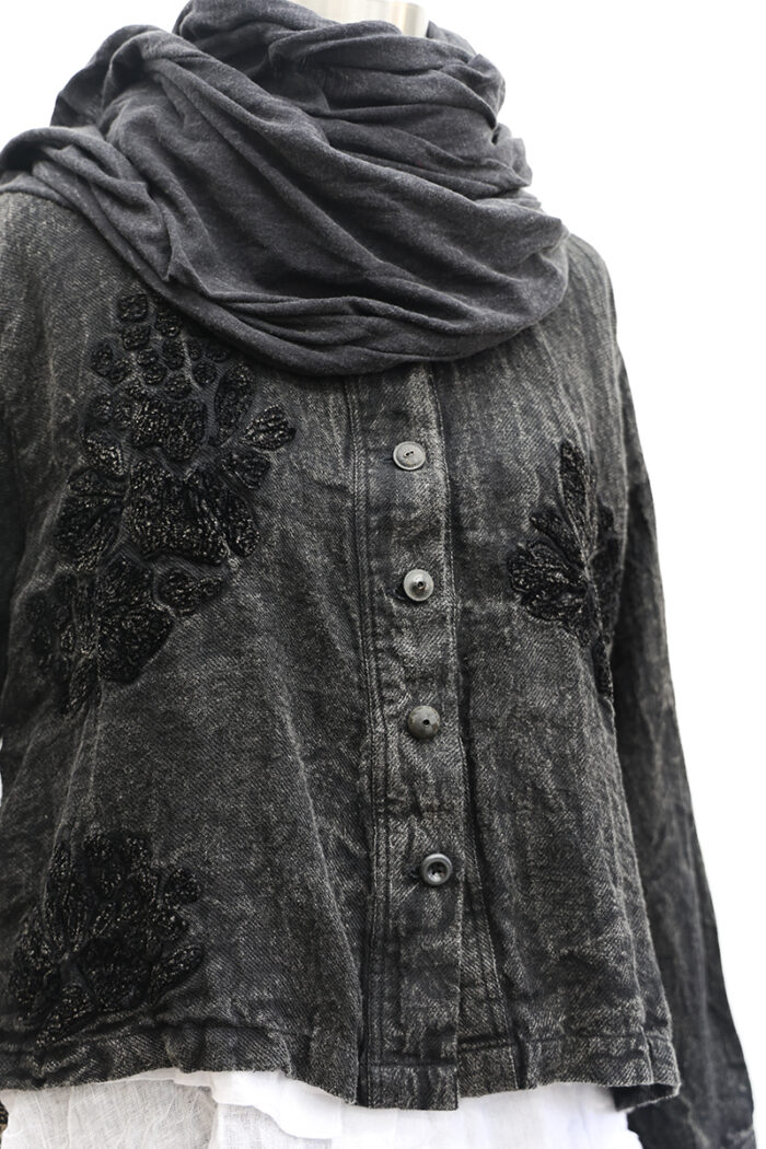 Crop Gardenia Jacket - Image 4