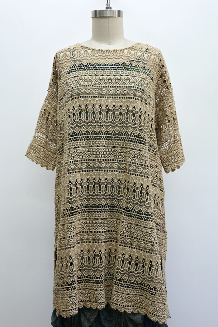 Lace Dress Short Sleeve - Image 2
