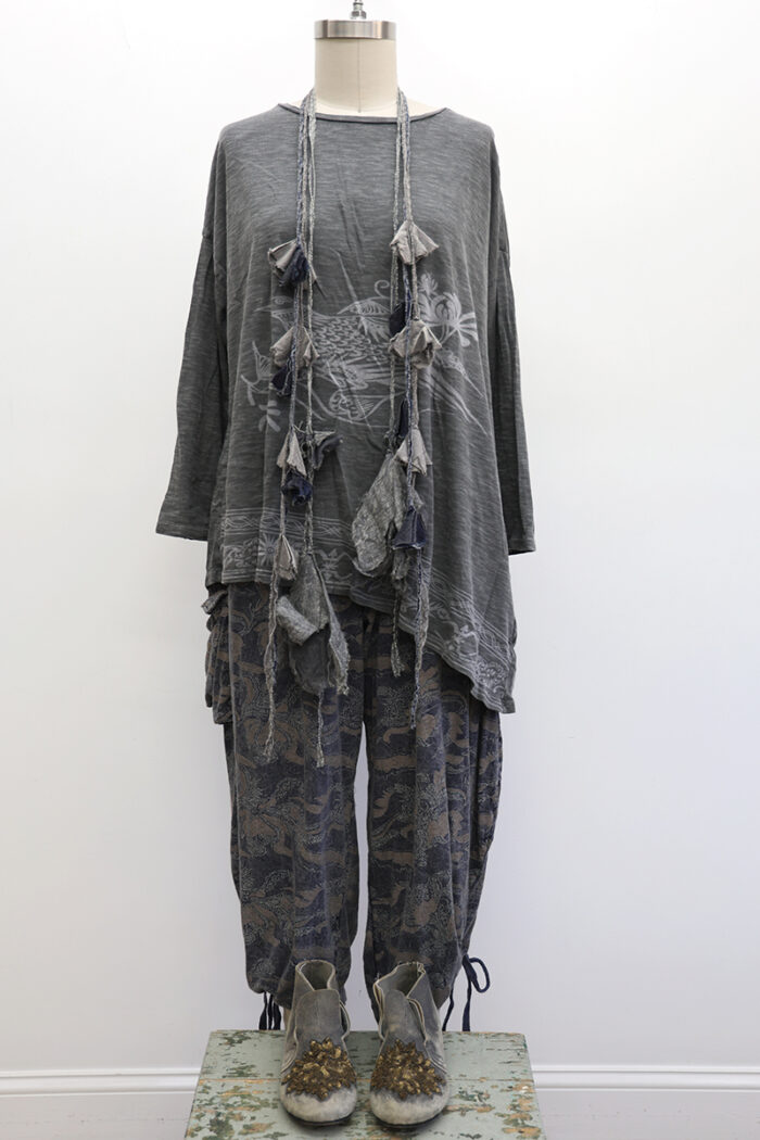 Border Bird T-Shirt Long Sleeve - Image 3