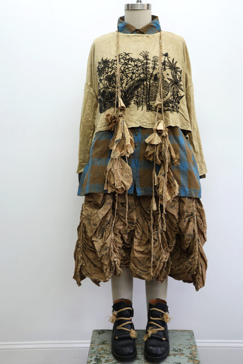 Shangri-La Crop T-Shirt Long Sleeve