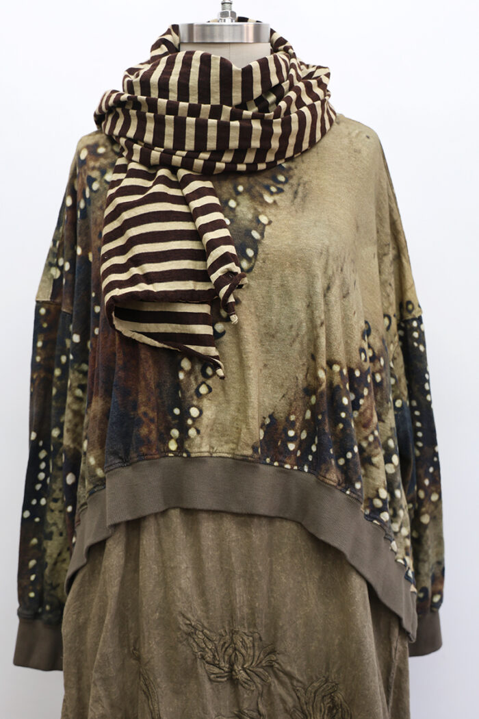 Bode Cropped Hoodie
