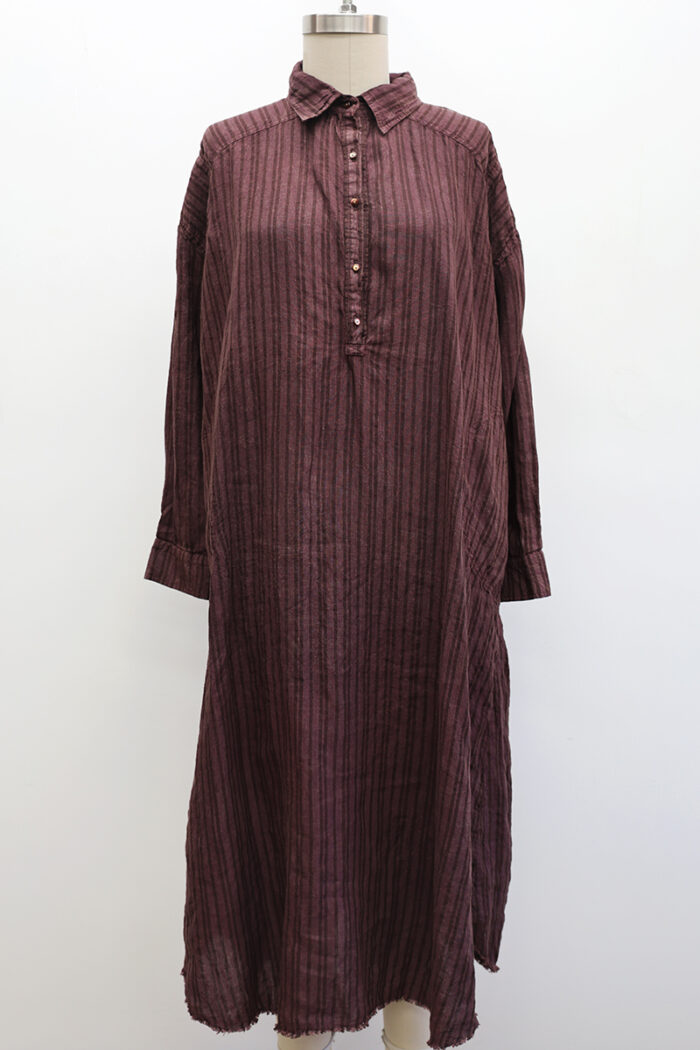 Henley Dress Long Sleeve - Image 2