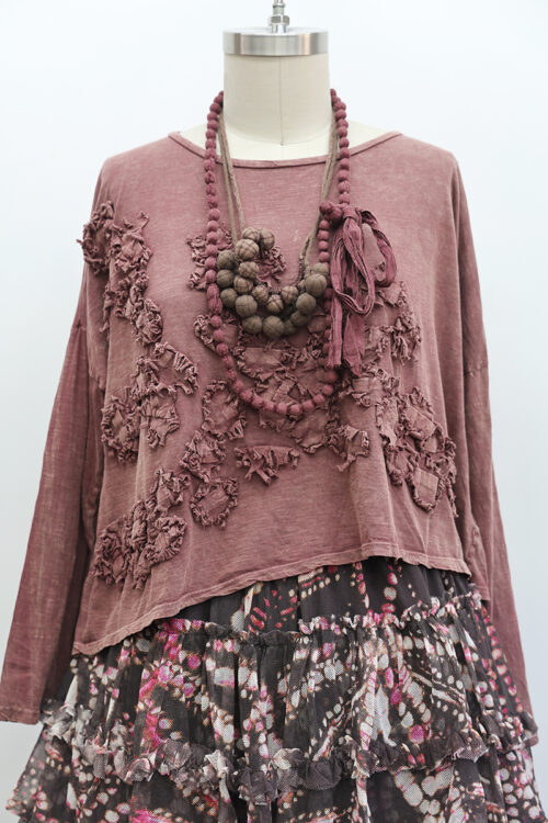 Anemone Crop T-Shirt Long Sleeve