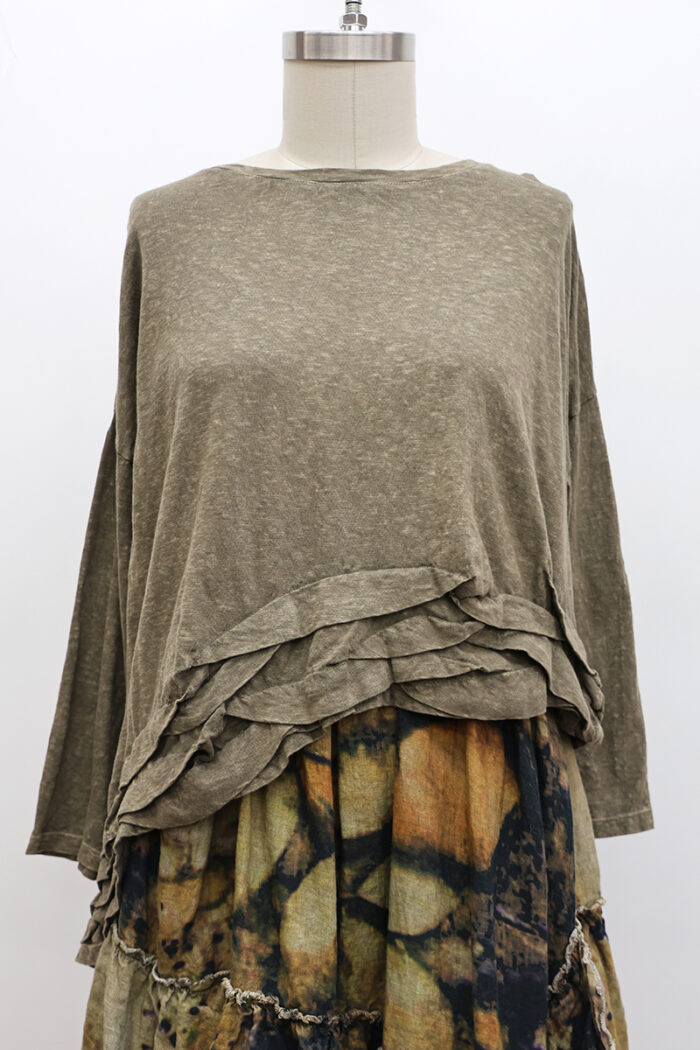 Wavey T-shirt Long Sleeve - Image 2