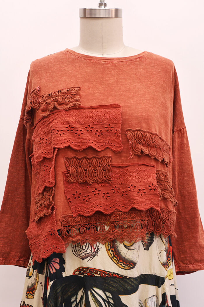Crop Bridgerton T-Shirt Long Sleeve - Image 2