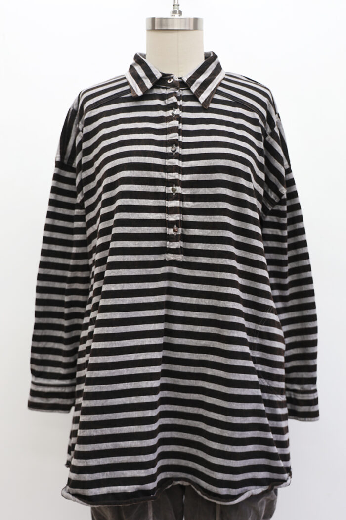 Henley Shirt Long Sleeve - Image 2