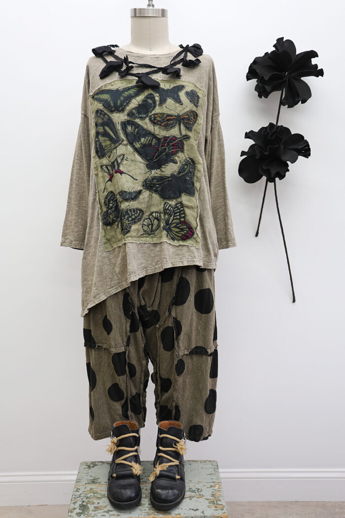 Dark Butterfly T-Shirt Long Sleeve - Image 3