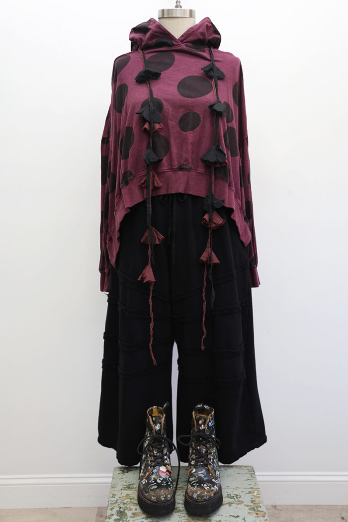 Bode Cropped Hoodie