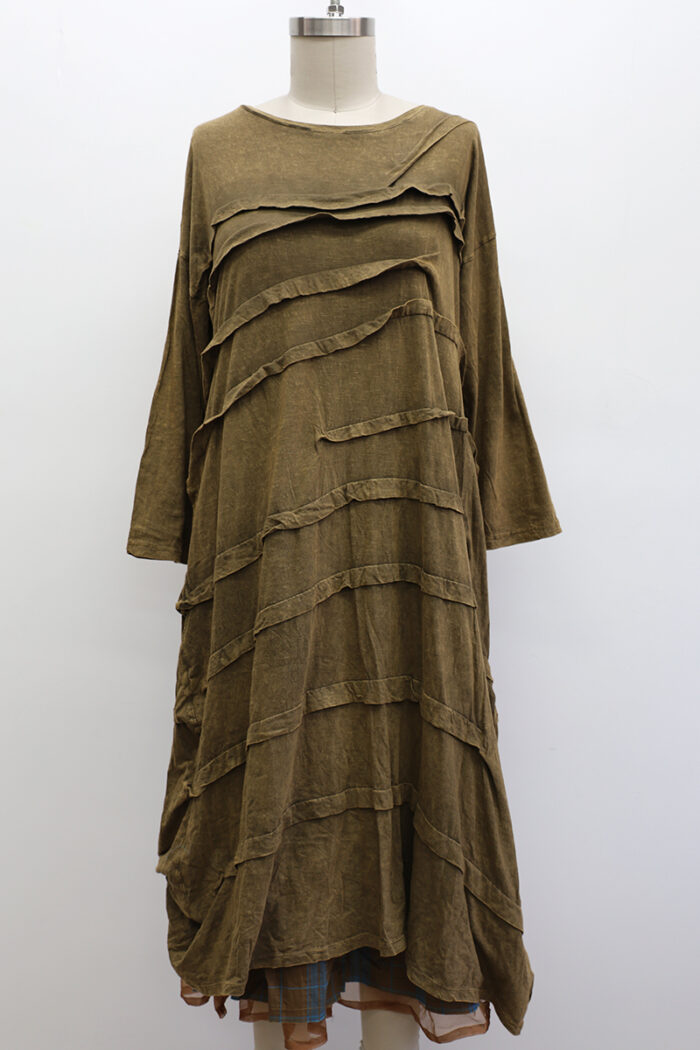 Creased Dress Long Sleeve - Image 2