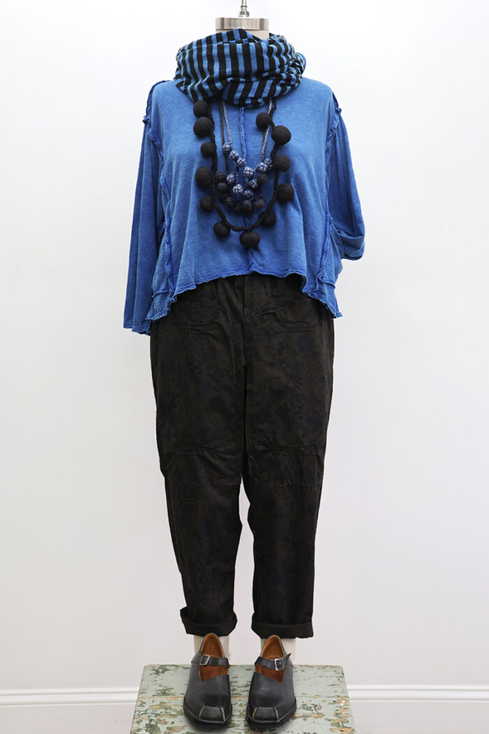 Crop Tunic Tee Long Sleeve - Image 3