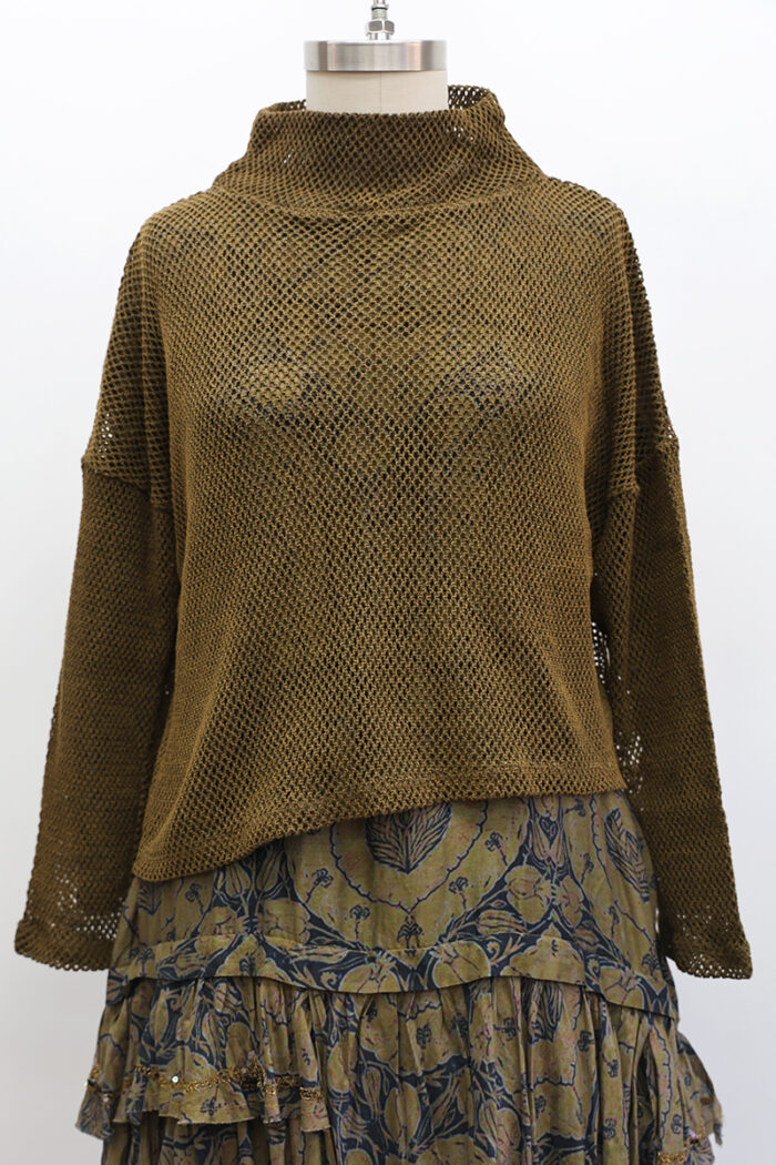 Crop Turtleneck Long Sleeve - Image 2