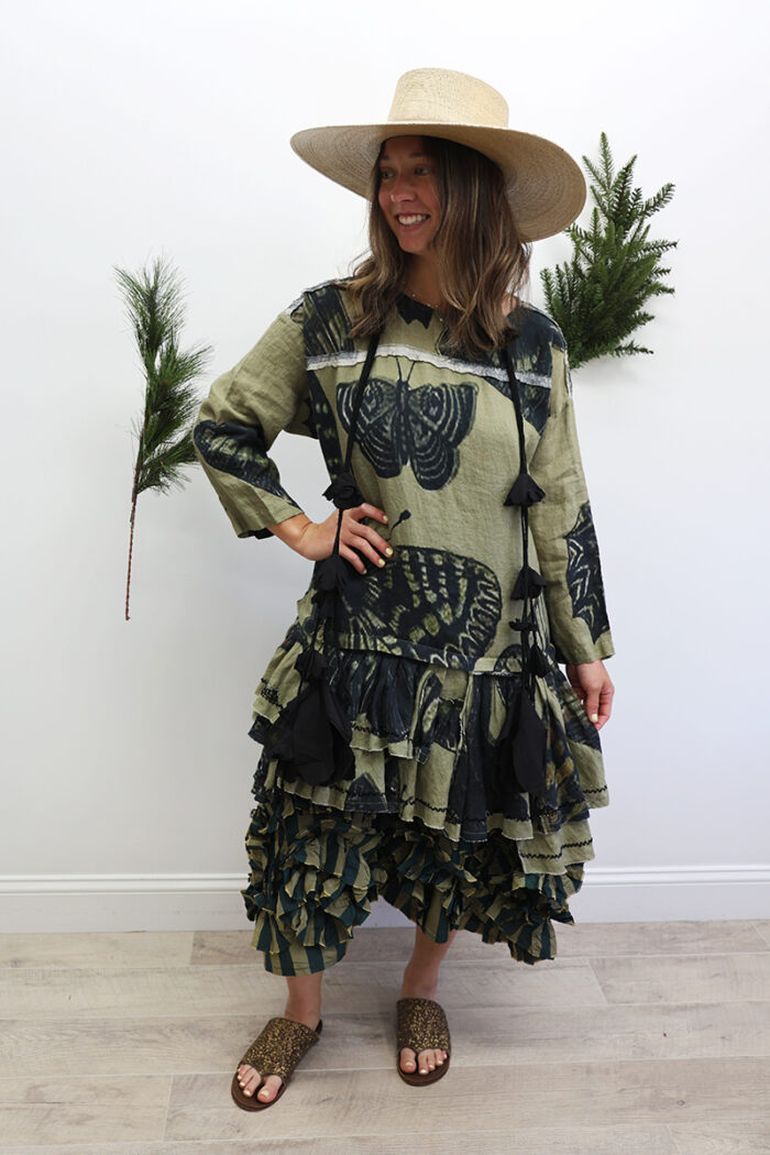 Staccato Dress Long Sleeve