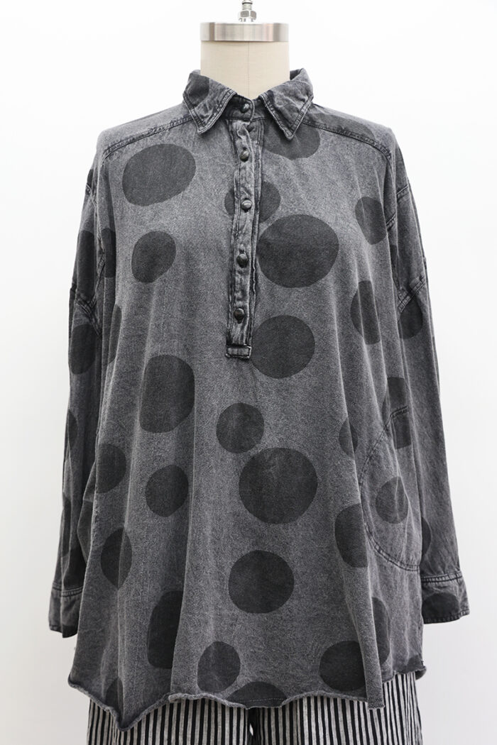 Henley Shirt Long Sleeve - Image 2