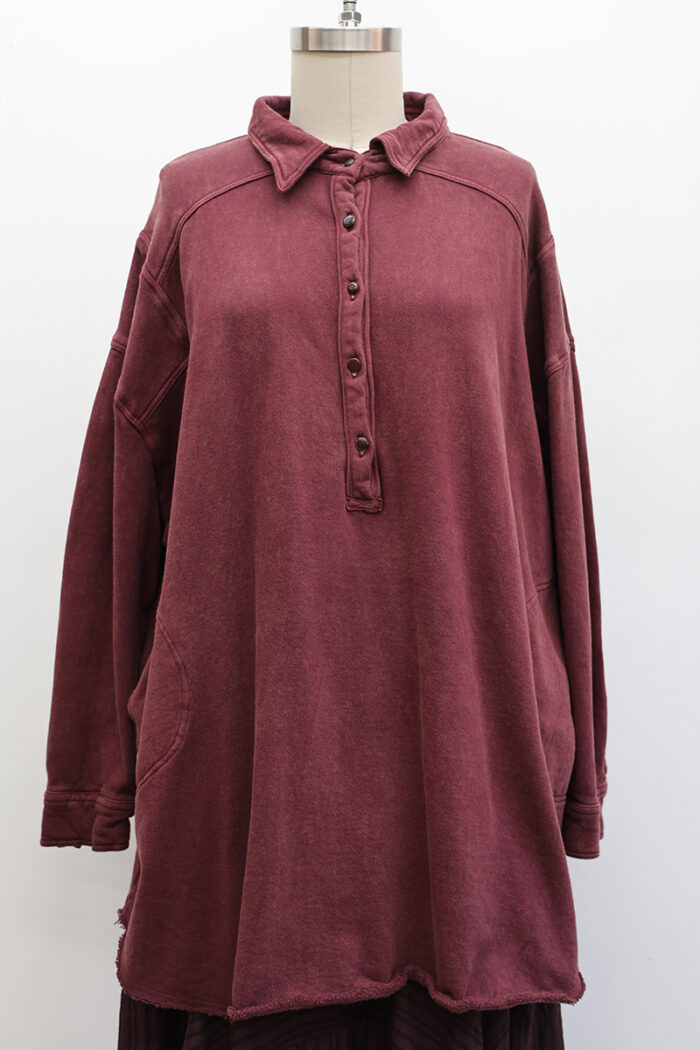 Henley Shirt Long Sleeve - Image 2